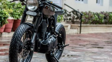 Royal Enfield Thunderbird cafe racer by Rajputana Customs