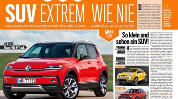 Entry-level VW T-Track crossover to launch in 2020 - Report