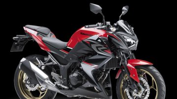 Kawasaki Z250 ABS updated with new colour in Indonesia