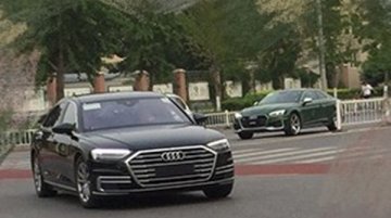 2018 Audi A8 L continues testing in China