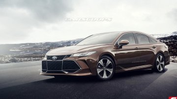 TNGA platform-based 2019 Toyota Avalon rendered
