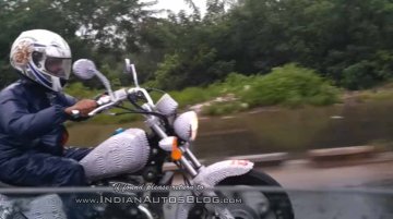 Benelli MotoBi-250 Patagonian Eagle spotted in India again