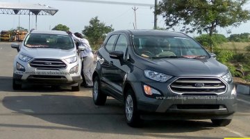 2017 Ford EcoSport Facelift Spy Shots