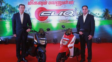 Honda Cliq launched in Tamil Nadu at INR 44,524