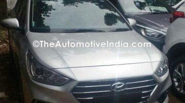 Hyundai Verna 2017 Spy Shots