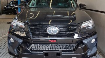 Indonesian-spec Toyota Fortuner TRD Sportivo