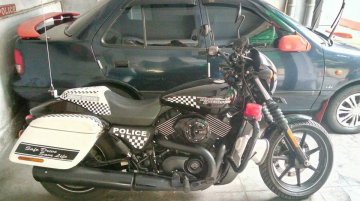 Harley Davidson Street 750 - Kolkata Police bikes