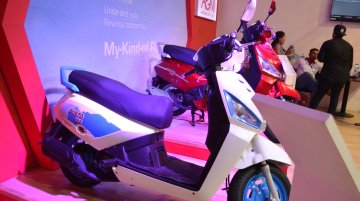 Mahindra Gusto 125 at Nepal Auto Show 2017