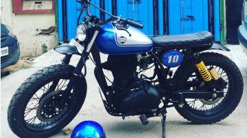 Royal Enfield Bullet 500 ‘RE- 500 Tracker’ by Rajputana Customs