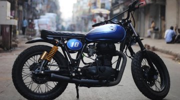 Royal Enfield Bullet 500 'RE-500 Tracker' by Rajputana Customs