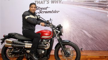 Triumph Street Scrambler launched in India at INR 8.10 lakhs