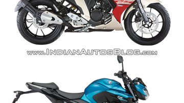 Yamaha Fazer 25 vs. Yamaha FZ25 - Pictorial & Spec comparison