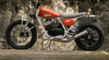 Customised Yamaha RD350 by Motoexotica India