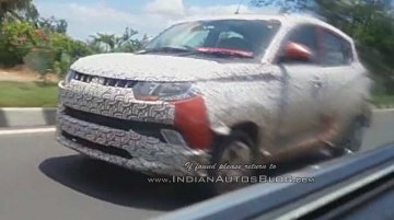 Mahindra KUV100 NXT (facelift) - Image Gallery (Spy Shots)
