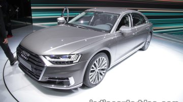 2018 Audi A8 showcased at the IAA 2017 - Live