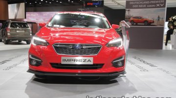 Euro-spec 2018 Subaru Impreza at the IAA 2017