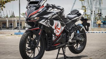 Honda CB150R StreetFire modified into Honda CBR250RR Kabuki Edition