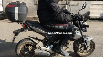 2018 Honda Grom spied in India
