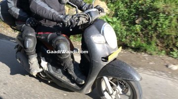 Honda Scoopy scooter spied in India