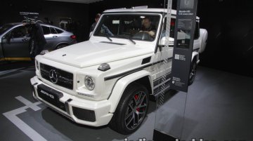 Mercedes-AMG G 63 Exclusive Edition showcased at IAA 2017 - Live