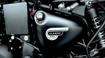 Royal Enfield Classic 500 Stealth Black