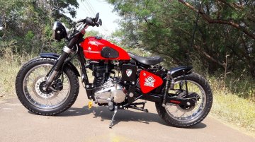 Custom Royal Enfield Electra 350 by Team DJ Customs