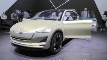 Skoda Vision E Concept at the 2017 IAA - Live