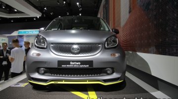 Smart Fortwo Brabus edition asphaltgold at the IAA 2017