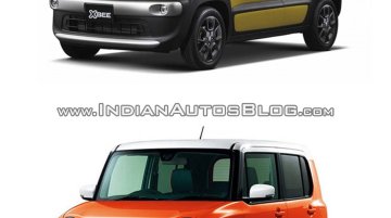 Suzuki Xbee concept vs. Suzuki Hustler - In Images