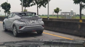 Toyota C-HR spied testing in Thailand again