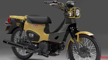 2018 Honda Cross Cub 110 Rendering