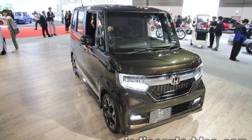 2018 Honda N-Box Custom at 2017 Tokyo Motor Show