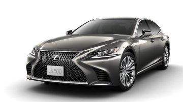 2018 Lexus LS (RHD version)