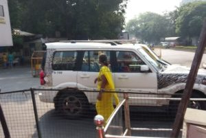 2018 Mahindra Scorpio facelift spy pictures