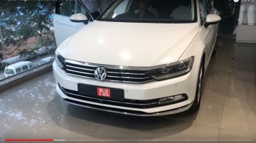 India-spec 2017 VW Passat completely revealed at dealership - In 10 Live Images