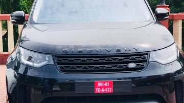 2017 Land Rover Discovery seen in different colours in India