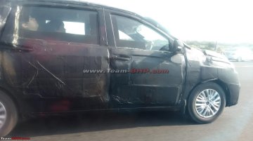 Next Gen 2018 Maruti Ertiga spy pictures