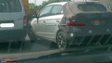 2018 Hyundai i20 facelift spy pictures