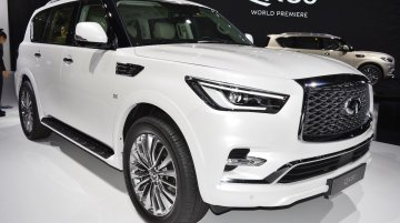 2018 Infiniti QX80 debuts at the 2017 Dubai Motor Show