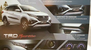 Interior of 2018 Toyota Rush leaked [Update]