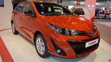 2018 Toyota Yaris at 2017 Dubai Motor Show