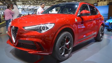 Alfa Romeo Stelvio Quadrifoglio showcased at the 2017 Dubai Motor Show