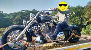 Avantura Choppers spied in India for the first time
