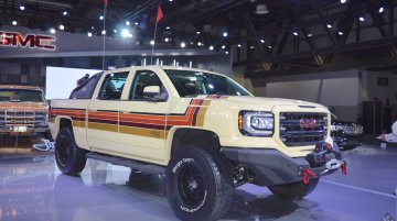 GMC Desert Fox Middle East concept showcased at the 2017 Dubai Motor Show