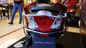 Honda Grazia with accessories
