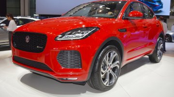 Jaguar E-Pace First Edition showcased at the 2017 Dubai Motor Show