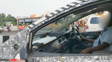 Mahindra U321 MPV (spy pictures)