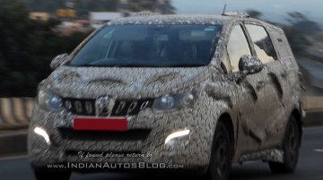 Mahindra U321 spy pictures