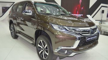 Mitsubishi Montero Sport showcased at the 2017 Dubai Motor Show