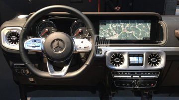 2018 Mercedes G-Class dashboard leaked